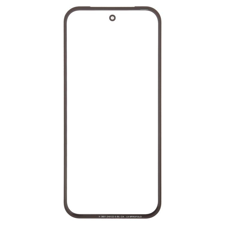For Google Pixel 9a 5pcs Front Screen Outer Glass Lens with OCA Optically Clear Adhesive