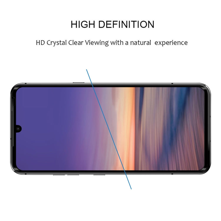 For LG G9 Full Glue Full Screen Tempered Glass Film