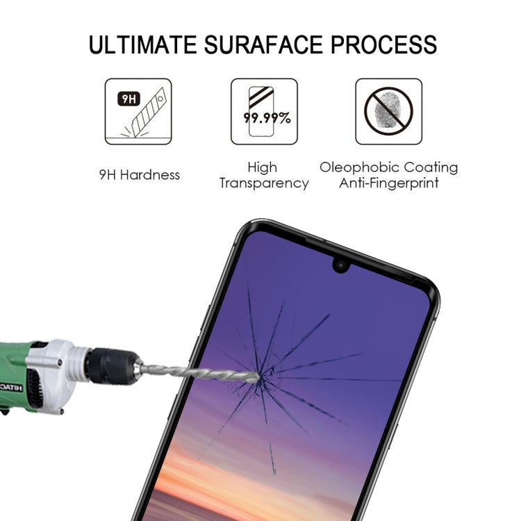For LG G9 Full Glue Full Screen Tempered Glass Film