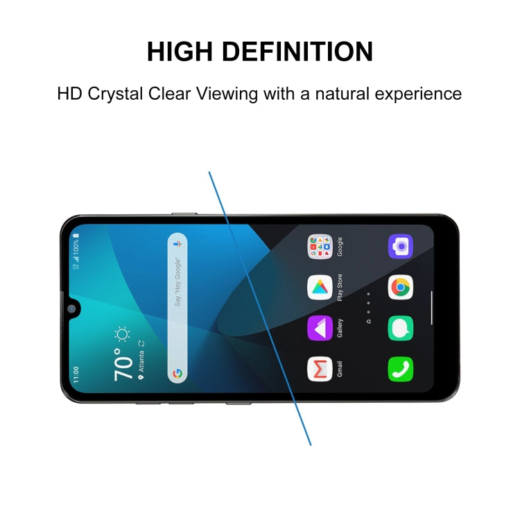 For LG Harmony 4 Full Glue Full Screen Tempered Glass Film