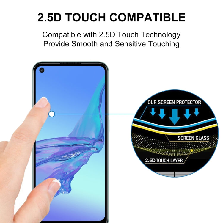 For OPPO A33 (2020) Full Glue Full Screen Tempered Glass Film