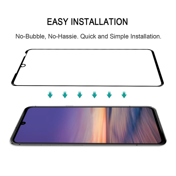 For LG G9 25 PCS Full Glue Full Screen Tempered Glass Film
