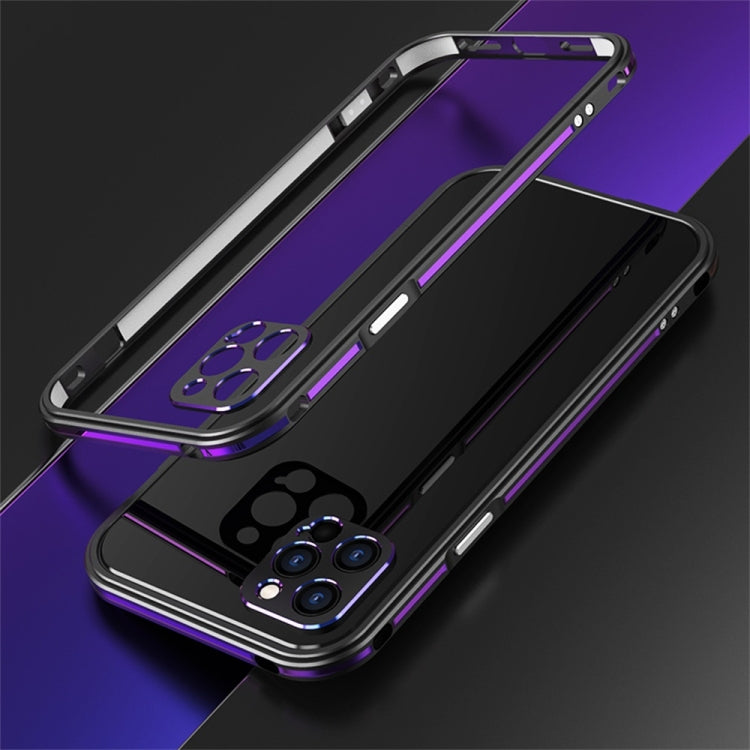 For iPhone 12 mini Blade Series Lens Protector + Metal Frame Protective Case