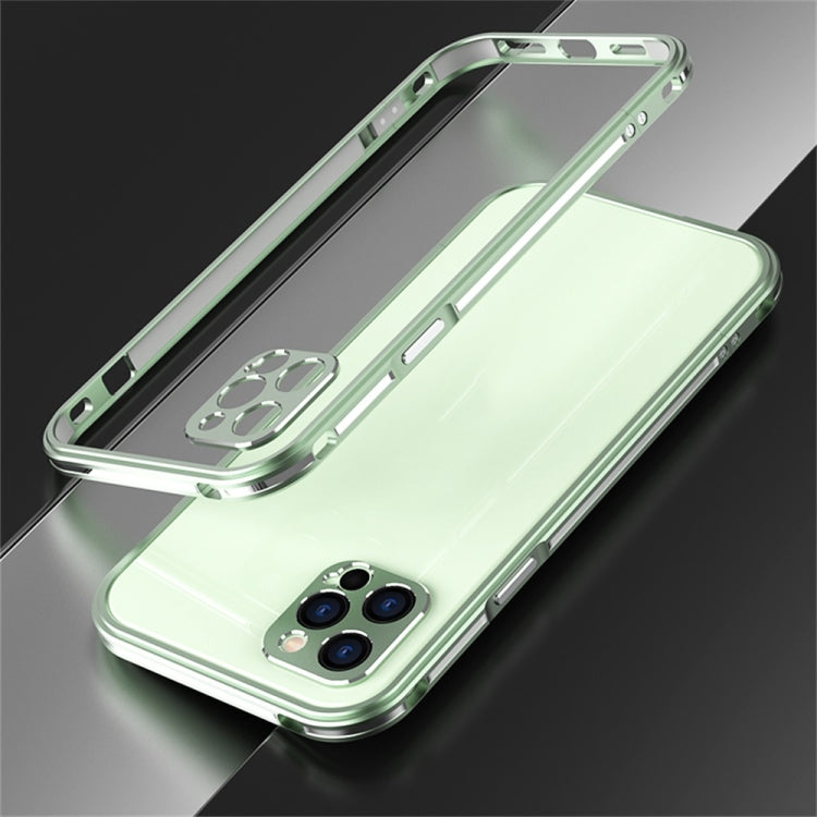 For iPhone 12 mini Blade Series Lens Protector + Metal Frame Protective Case