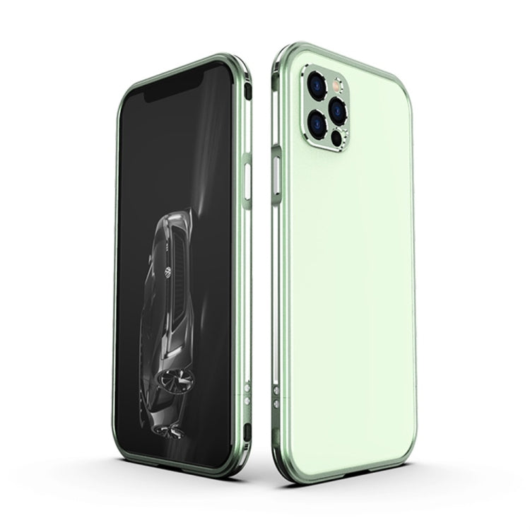 For iPhone 12 mini Blade Series Lens Protector + Metal Frame Protective Case