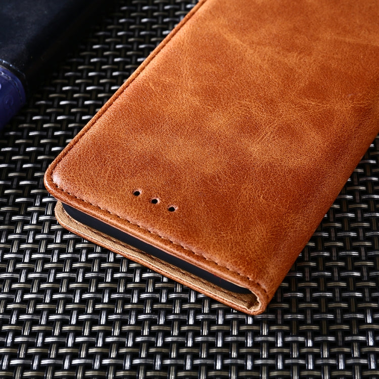 For Huawei P Smart 2021 Non-Magnetic Retro Texture Horizontal Flip Leather Case with Holder & Card Slots & Wallet