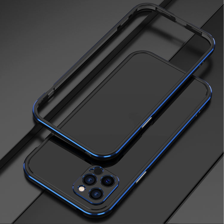 For iPhone 12 mini Aurora Series Lens Protector + Metal Frame Protective Case