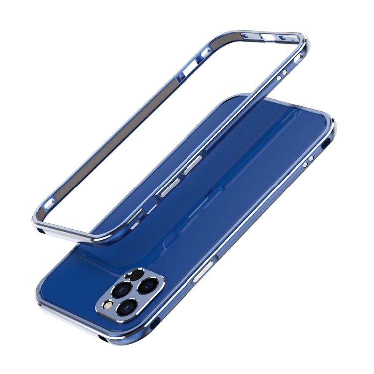 For iPhone 12 mini Aurora Series Lens Protector + Metal Frame Protective Case