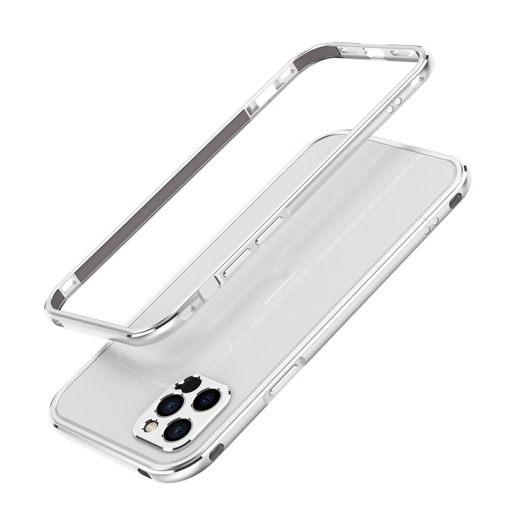 For iPhone 12 mini Aurora Series Lens Protector + Metal Frame Protective Case