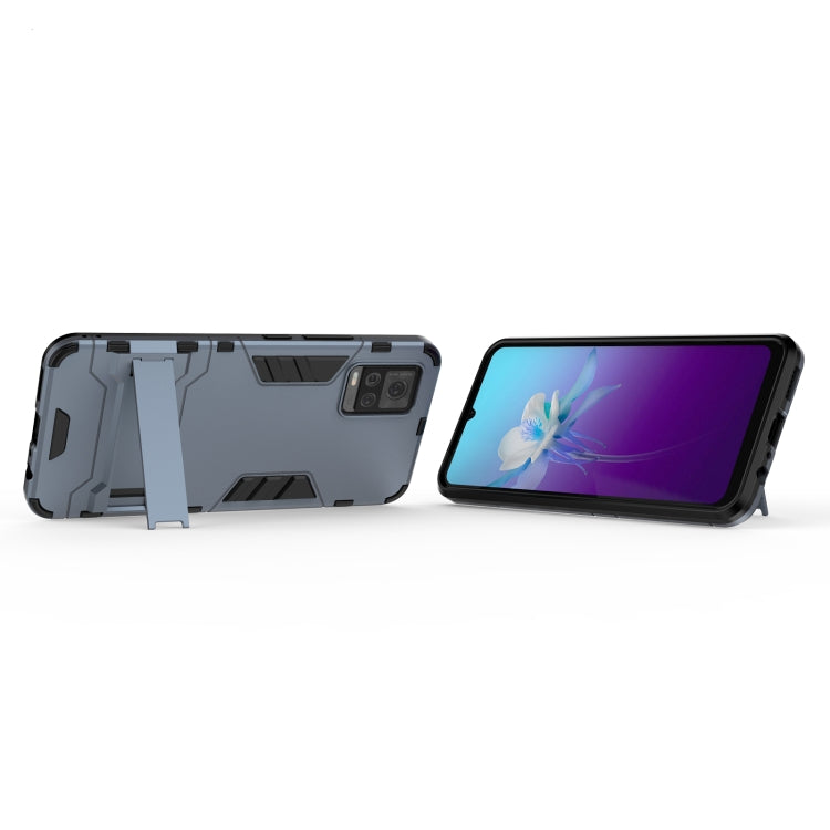 For vivo V20 PC + TPU Shockproof Protective Case with Holder