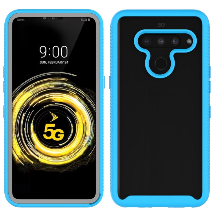 For LG V50 ThinQ 5G Starry Sky Solid Color Series Shockproof PC + TPU Protective Case