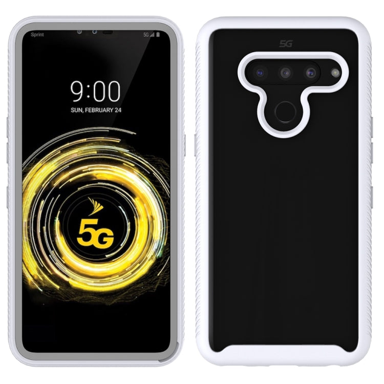 For LG V50 ThinQ 5G Starry Sky Solid Color Series Shockproof PC + TPU Protective Case