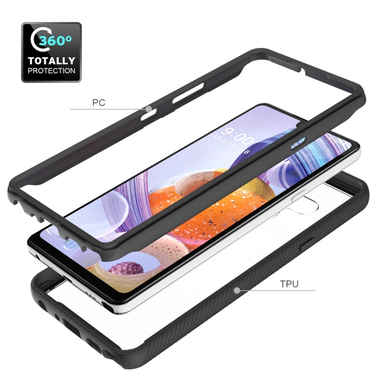 For LG Stylo 6 Starry Sky Solid Color Series Shockproof PC + TPU Protective Case