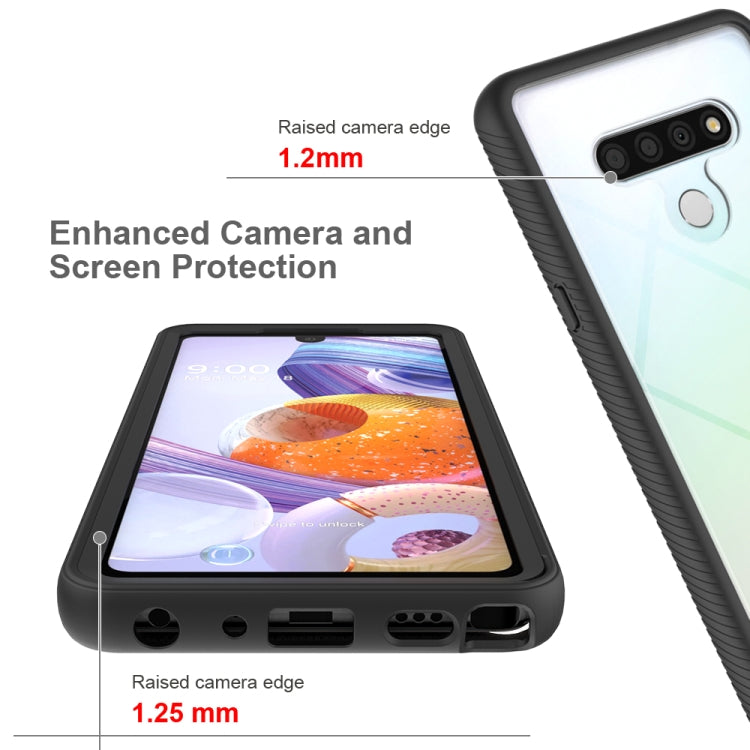 For LG Stylo 6 Starry Sky Solid Color Series Shockproof PC + TPU Protective Case