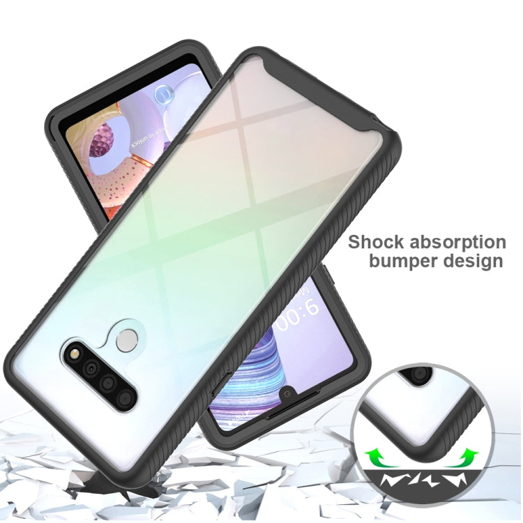 For LG Stylo 6 Starry Sky Solid Color Series Shockproof PC + TPU Protective Case