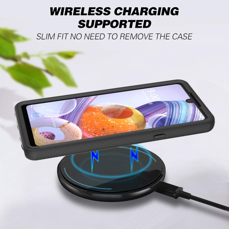 For LG Stylo 6 Starry Sky Solid Color Series Shockproof PC + TPU Protective Case