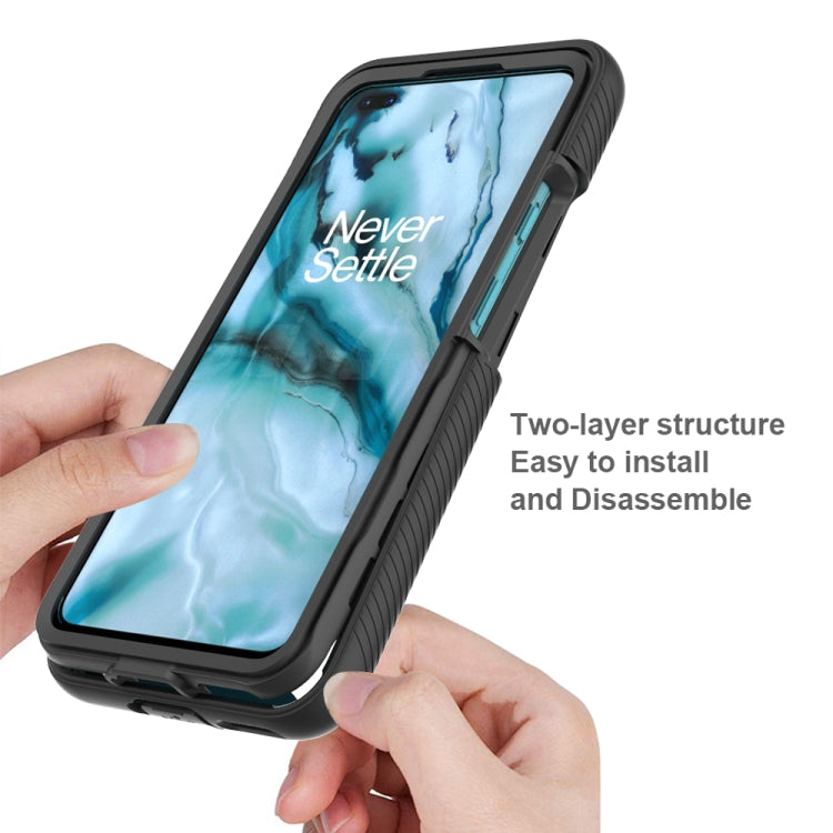 For OnePlus Nord Starry Sky Solid Color Series Shockproof PC + TPU Protective Case