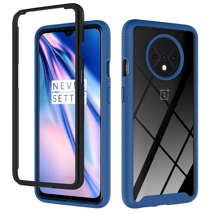 For OnePlus 7T Starry Sky Solid Color Series Shockproof PC + TPU Protective Case