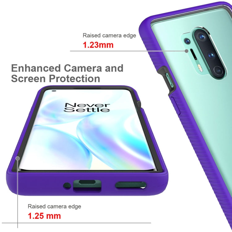For OnePlus 8 Pro Starry Sky Solid Color Series Shockproof PC + TPU Protective Case