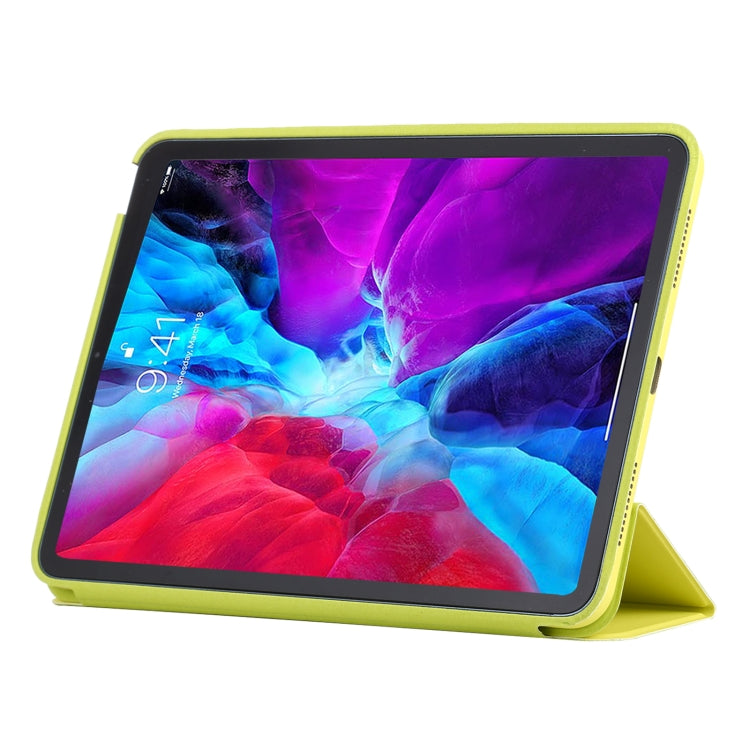 3-fold Horizontal Flip Smart Leather Case with Sleep / Wake-up Function & Holder For iPad Air 2022 / 2020 10.9