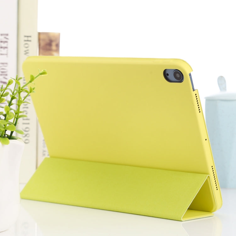 3-fold Horizontal Flip Smart Leather Case with Sleep / Wake-up Function & Holder For iPad Air 2022 / 2020 10.9