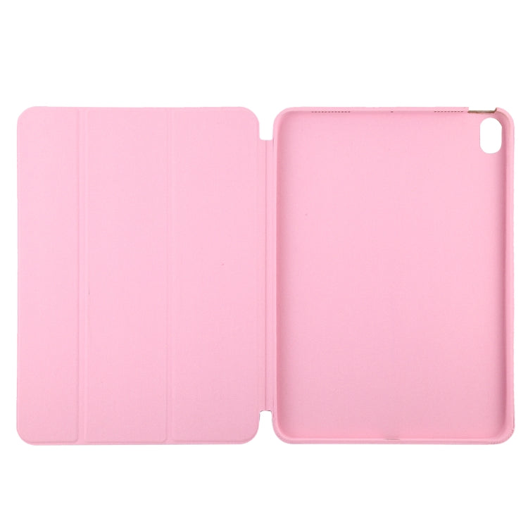 3-fold Horizontal Flip Smart Leather Case with Sleep / Wake-up Function & Holder For iPad Air 2022 / 2020 10.9