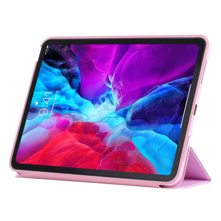 3-fold Horizontal Flip Smart Leather Case with Sleep / Wake-up Function & Holder For iPad Air 2022 / 2020 10.9