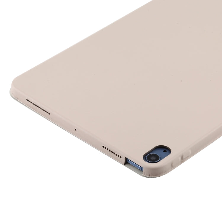 3-fold Horizontal Flip Smart Leather Case with Sleep / Wake-up Function & Holder For iPad Air 2022 / 2020 10.9