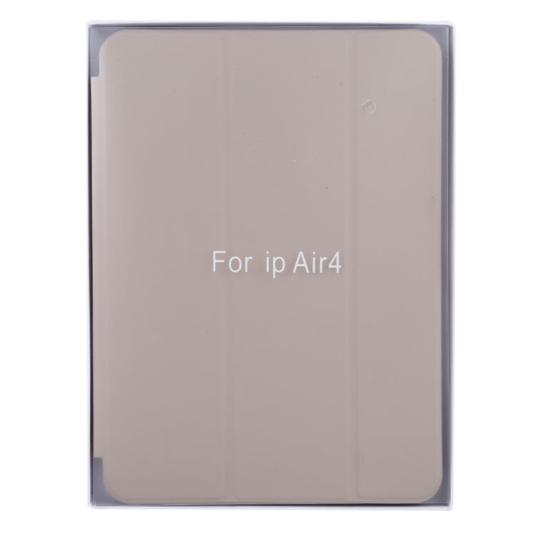 3-fold Horizontal Flip Smart Leather Case with Sleep / Wake-up Function & Holder For iPad Air 2022 / 2020 10.9