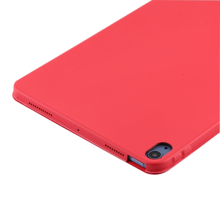 3-fold Horizontal Flip Smart Leather Case with Sleep / Wake-up Function & Holder For iPad Air 2022 / 2020 10.9