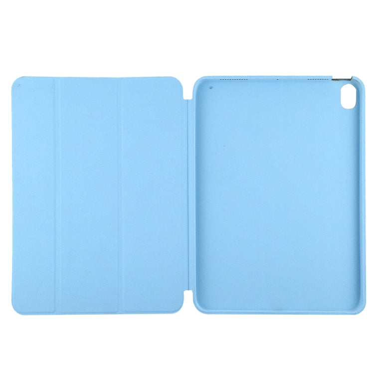 3-fold Horizontal Flip Smart Leather Case with Sleep / Wake-up Function & Holder For iPad Air 2022 / 2020 10.9