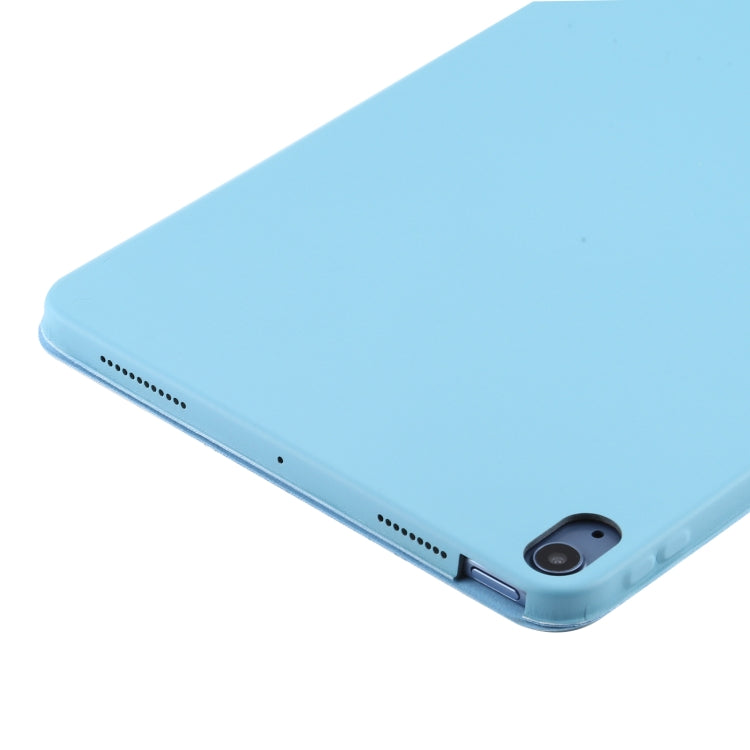 3-fold Horizontal Flip Smart Leather Case with Sleep / Wake-up Function & Holder For iPad Air 2022 / 2020 10.9