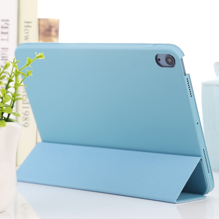 3-fold Horizontal Flip Smart Leather Case with Sleep / Wake-up Function & Holder For iPad Air 2022 / 2020 10.9