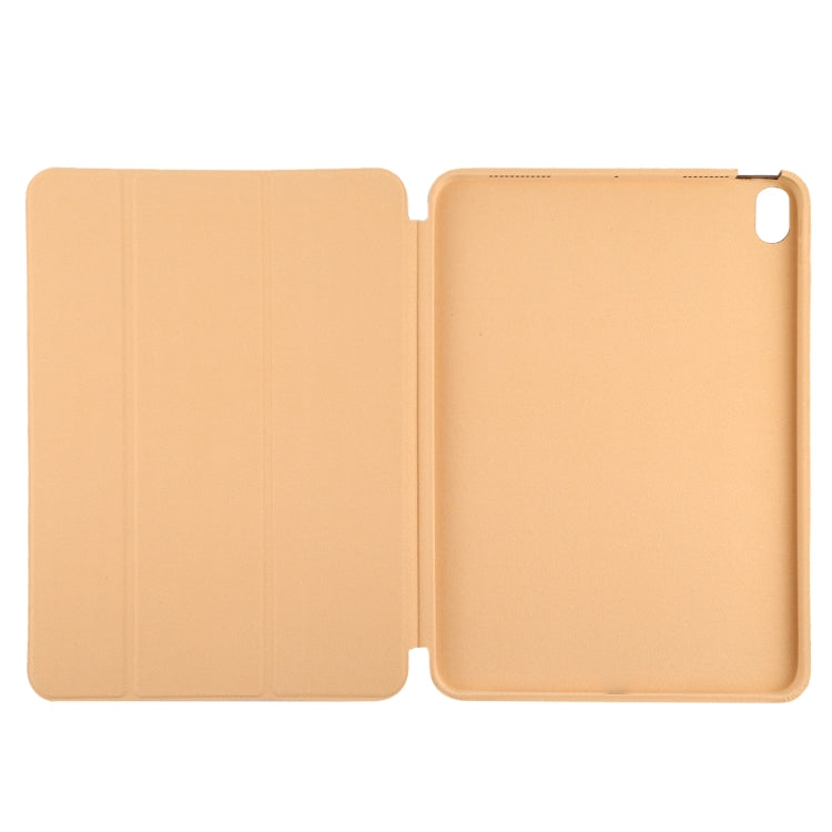 3-fold Horizontal Flip Smart Leather Case with Sleep / Wake-up Function & Holder For iPad Air 2022 / 2020 10.9