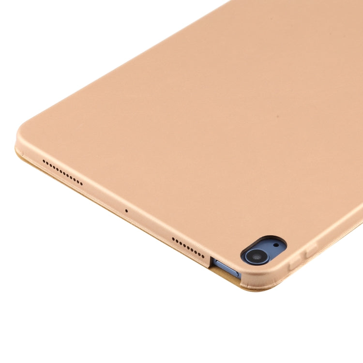 3-fold Horizontal Flip Smart Leather Case with Sleep / Wake-up Function & Holder For iPad Air 2022 / 2020 10.9