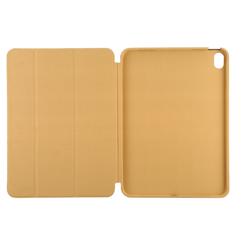3-fold Horizontal Flip Smart Leather Case with Sleep / Wake-up Function & Holder For iPad Air 2022 / 2020 10.9