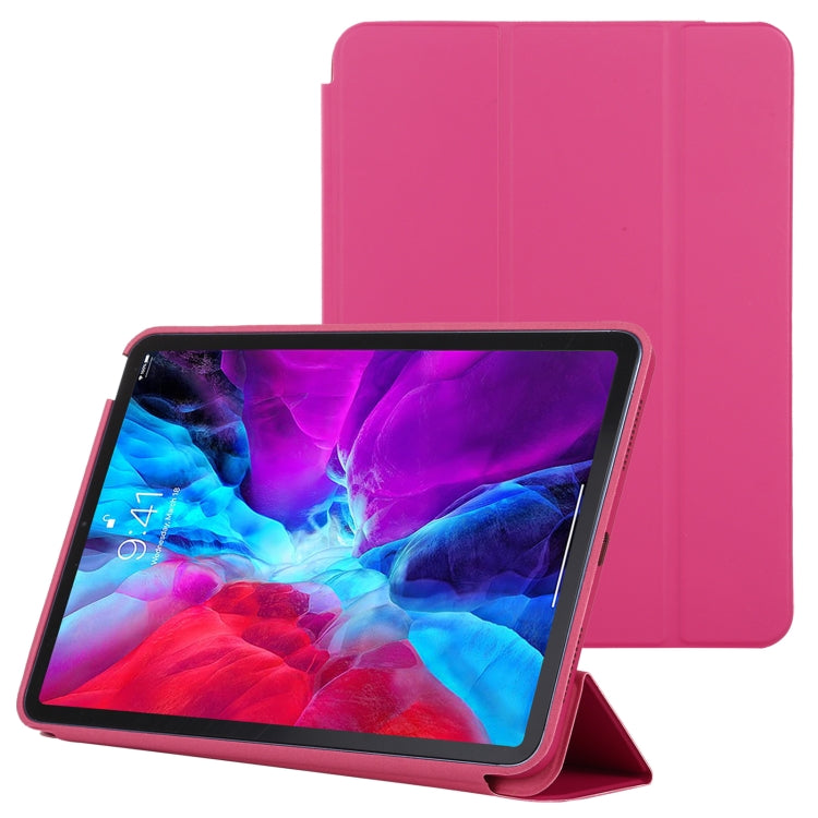 3-fold Horizontal Flip Smart Leather Case with Sleep / Wake-up Function & Holder For iPad Air 2022 / 2020 10.9