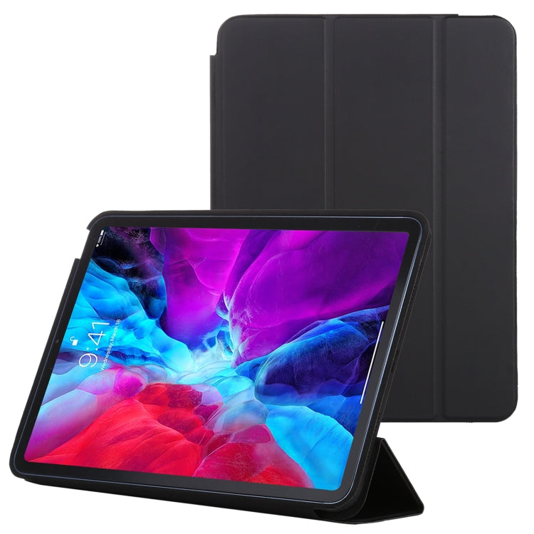 3-fold Horizontal Flip Smart Leather Case with Sleep / Wake-up Function & Holder For iPad Air 2022 / 2020 10.9