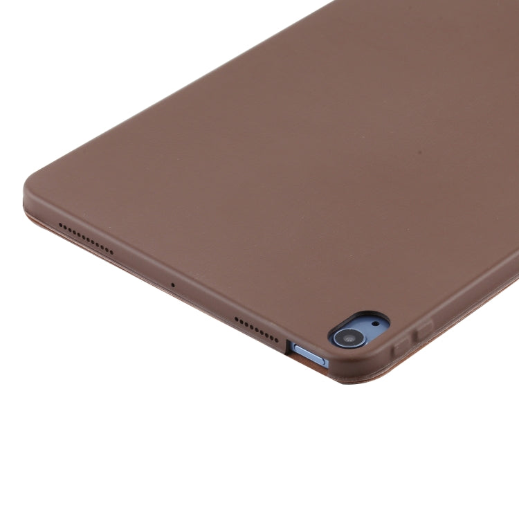 3-fold Horizontal Flip Smart Leather Case with Sleep / Wake-up Function & Holder For iPad Air 2022 / 2020 10.9