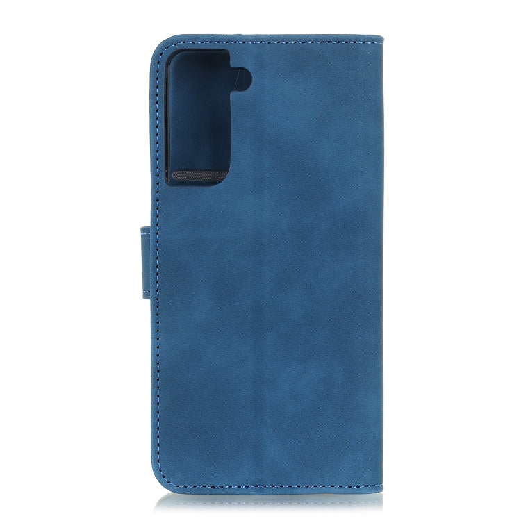 For Samsung Galaxy S21 5G KHAZNEH Retro Texture PU + TPU Horizontal Flip Leather Case with Holder & Card Slots & Wallet