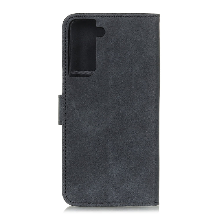 For Samsung Galaxy S21 Plus 5G KHAZNEH Retro Texture PU + TPU Horizontal Flip Leather Case with Holder & Card Slots & Wallet