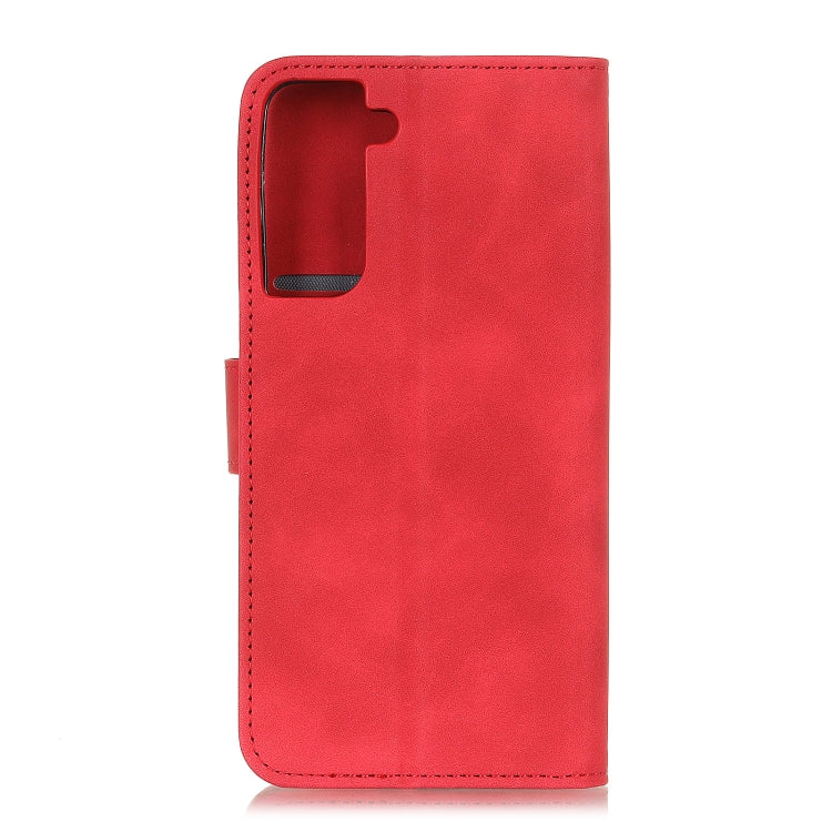 For Samsung Galaxy S21 Plus 5G KHAZNEH Retro Texture PU + TPU Horizontal Flip Leather Case with Holder & Card Slots & Wallet
