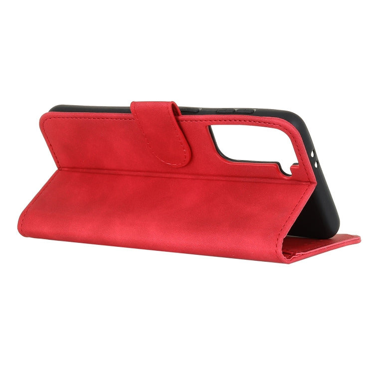For Samsung Galaxy S21 Plus 5G KHAZNEH Retro Texture PU + TPU Horizontal Flip Leather Case with Holder & Card Slots & Wallet
