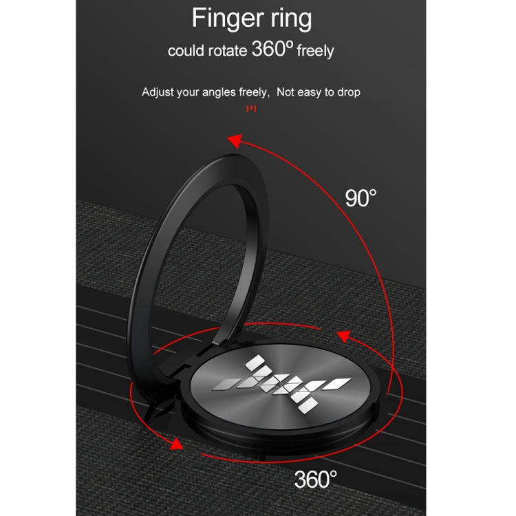 For iPhone 12 XINLI Stitching Cloth Textue Shockproof TPU Protective Case with Ring Holder