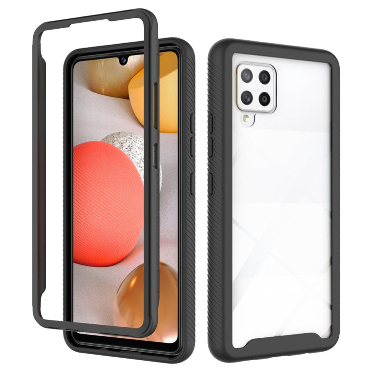 For Samsung Galaxy A42 5G Starry Sky Solid Color Series Shockproof PC + TPU Protective Case