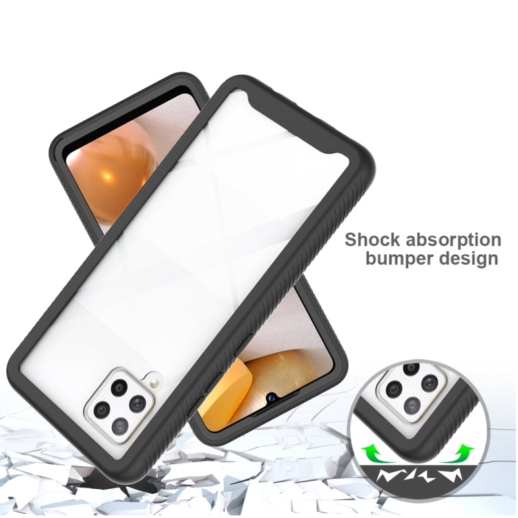 For Samsung Galaxy A42 5G Starry Sky Solid Color Series Shockproof PC + TPU Protective Case