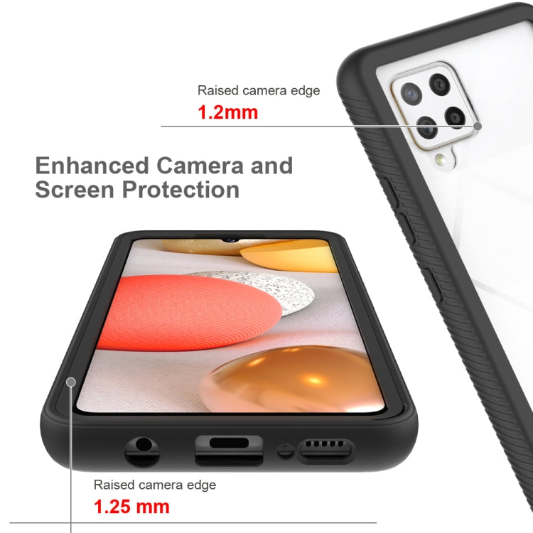 For Samsung Galaxy A42 5G Starry Sky Solid Color Series Shockproof PC + TPU Protective Case