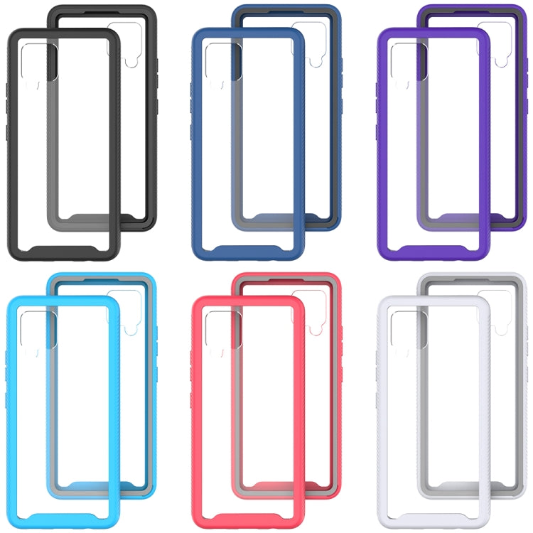 For Samsung Galaxy A42 5G Starry Sky Solid Color Series Shockproof PC + TPU Protective Case