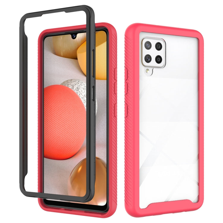 For Samsung Galaxy A42 5G Starry Sky Solid Color Series Shockproof PC + TPU Protective Case