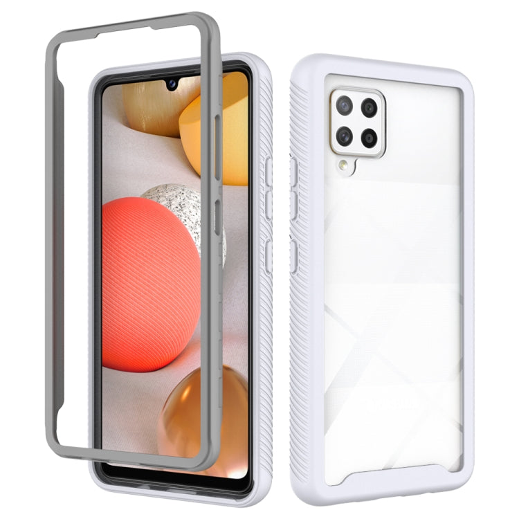For Samsung Galaxy A42 5G Starry Sky Solid Color Series Shockproof PC + TPU Protective Case
